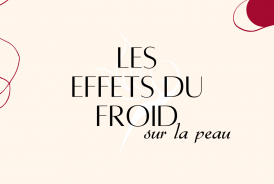 Les effets du froid sur la peau